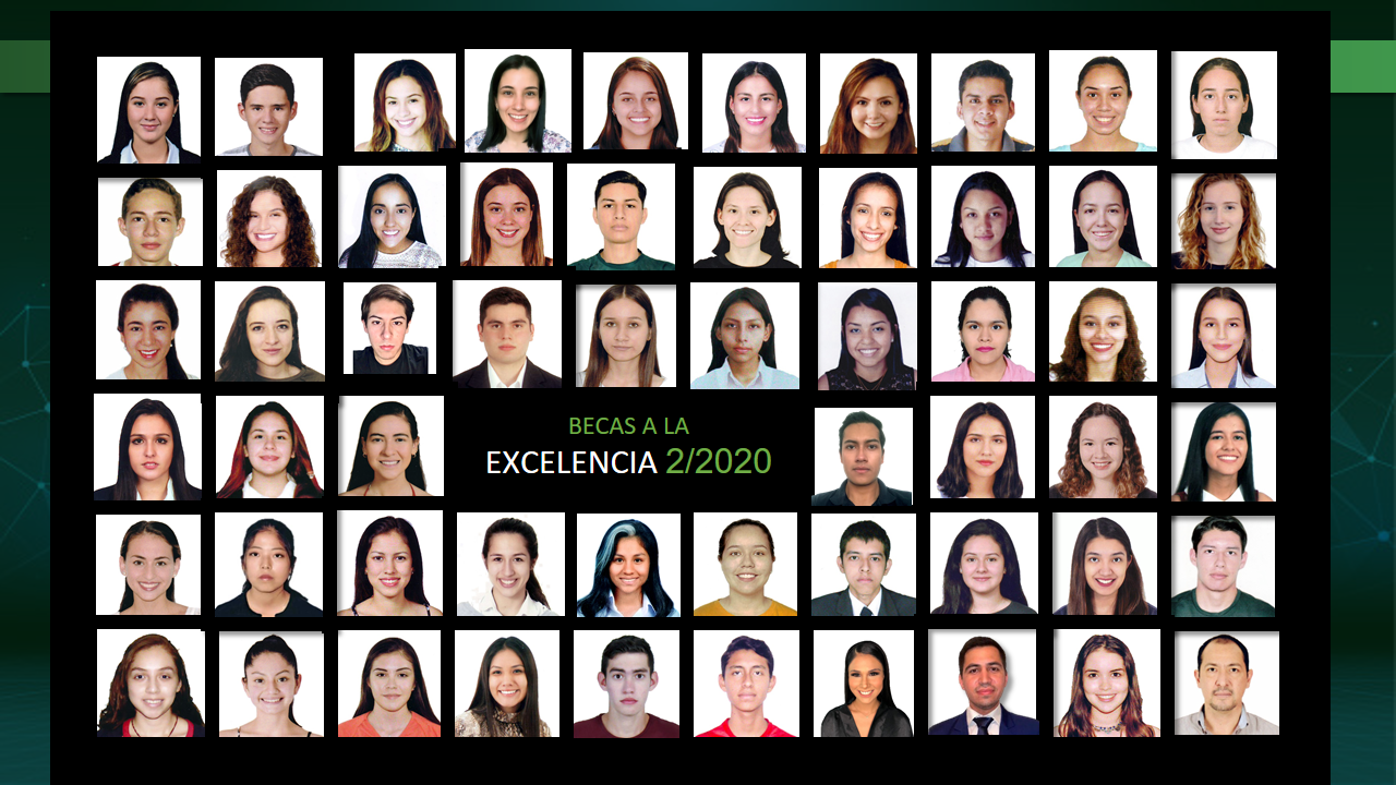 Ganadores Beca a la Excelencia 2/2020