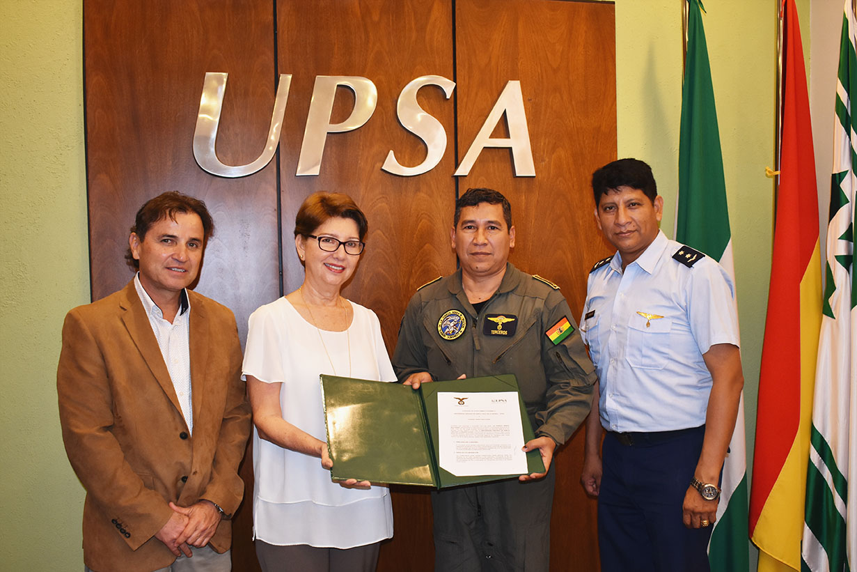 Convenio con la Fuerza Aérea Boliviana