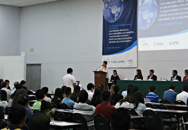 SALA LLENA PARA EL 5º CONGRESO INTERNACIONAL ASME BOLIVIA