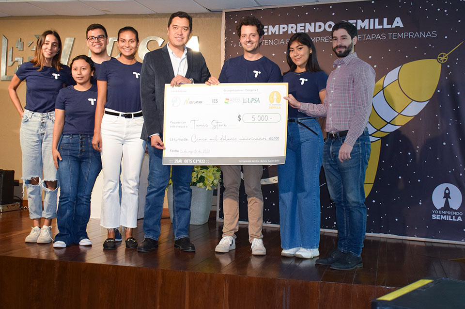 UPSA premió equipo de ‘Yo emprendo semilla’